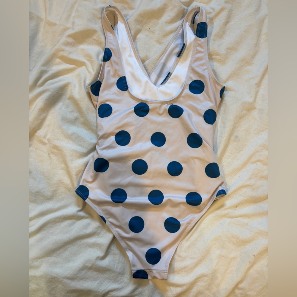💋3 for $25 IMAGINE Perry One Piece bathing suite with polka dots - Picture 8 of 11